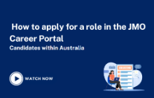 How to apply for a role in the JMO Career Portal